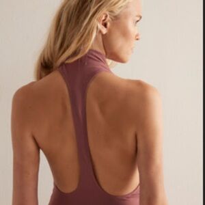 Intimately by Free People Alyssa Extreme T Back Elegant Sleeveless Bodysuit